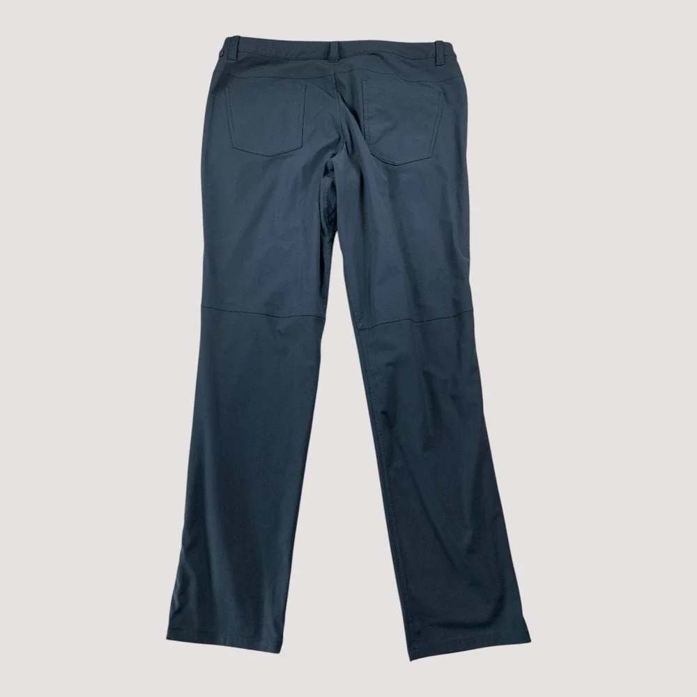 Lululemon ABC Pant Classic Men 36x33 Black Warpstreme Performance 2 -Way Stretch
